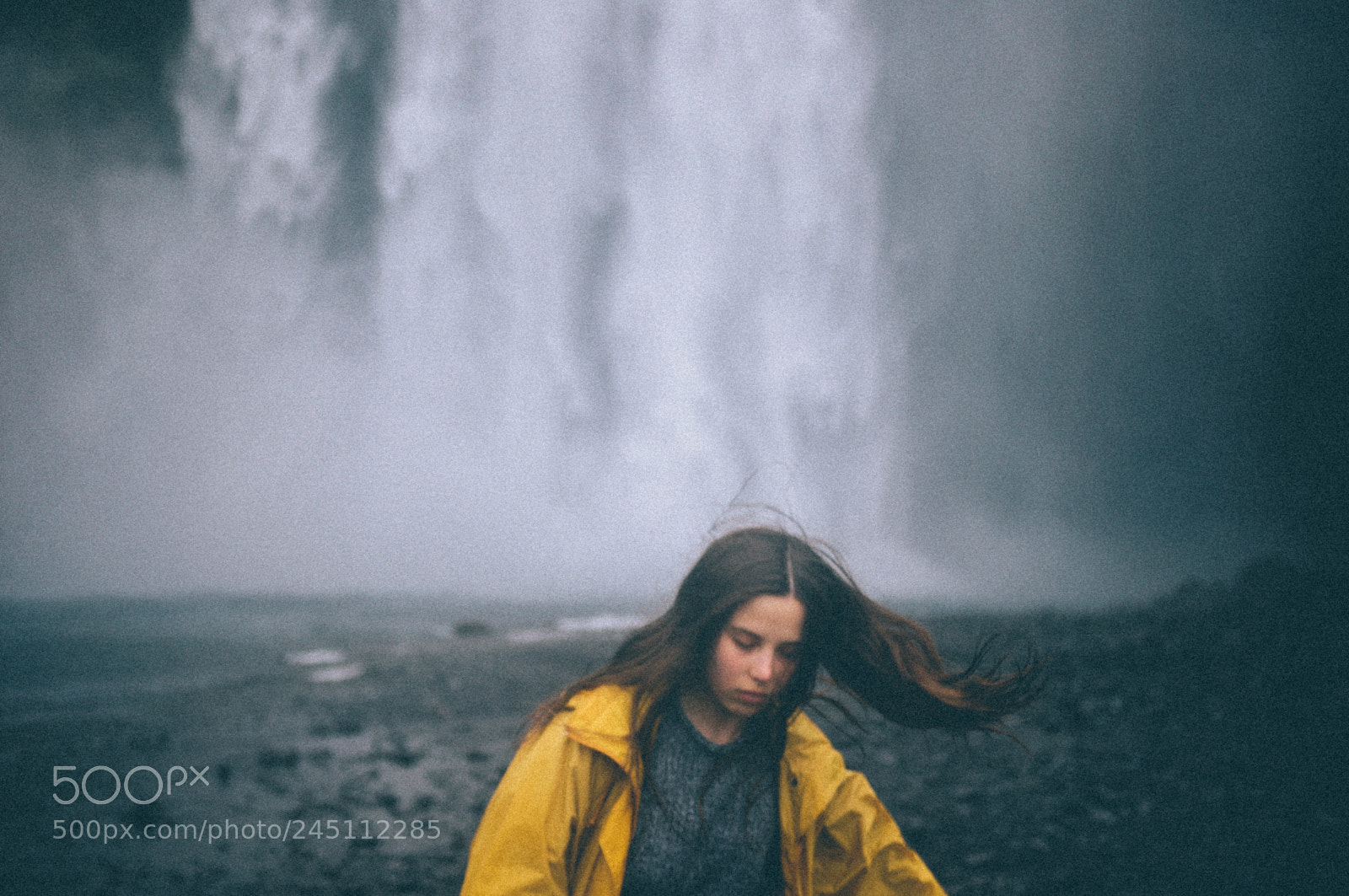 Nikon D90 sample photo. Waterfall photography