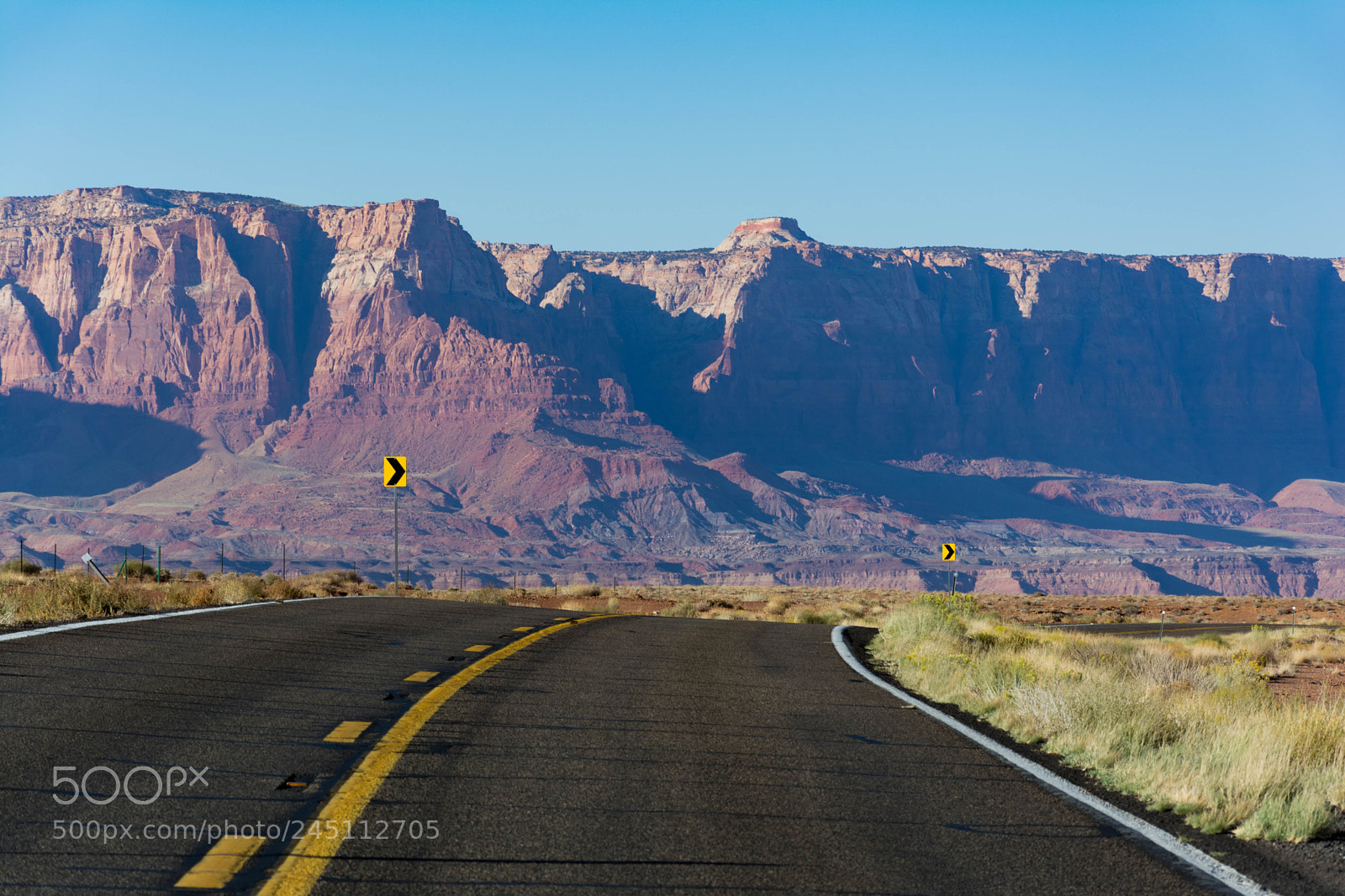 Nikon D7100 sample photo. Curve in the road photography