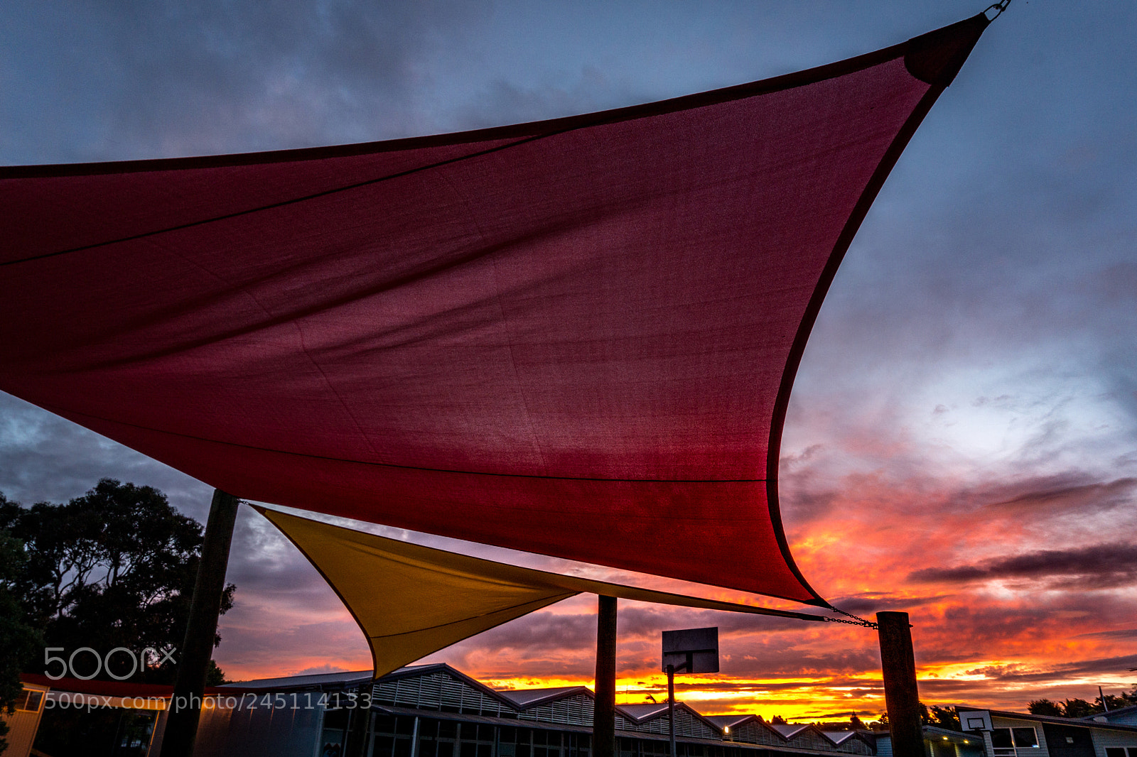 Sony a5100 sample photo. Red sky photography