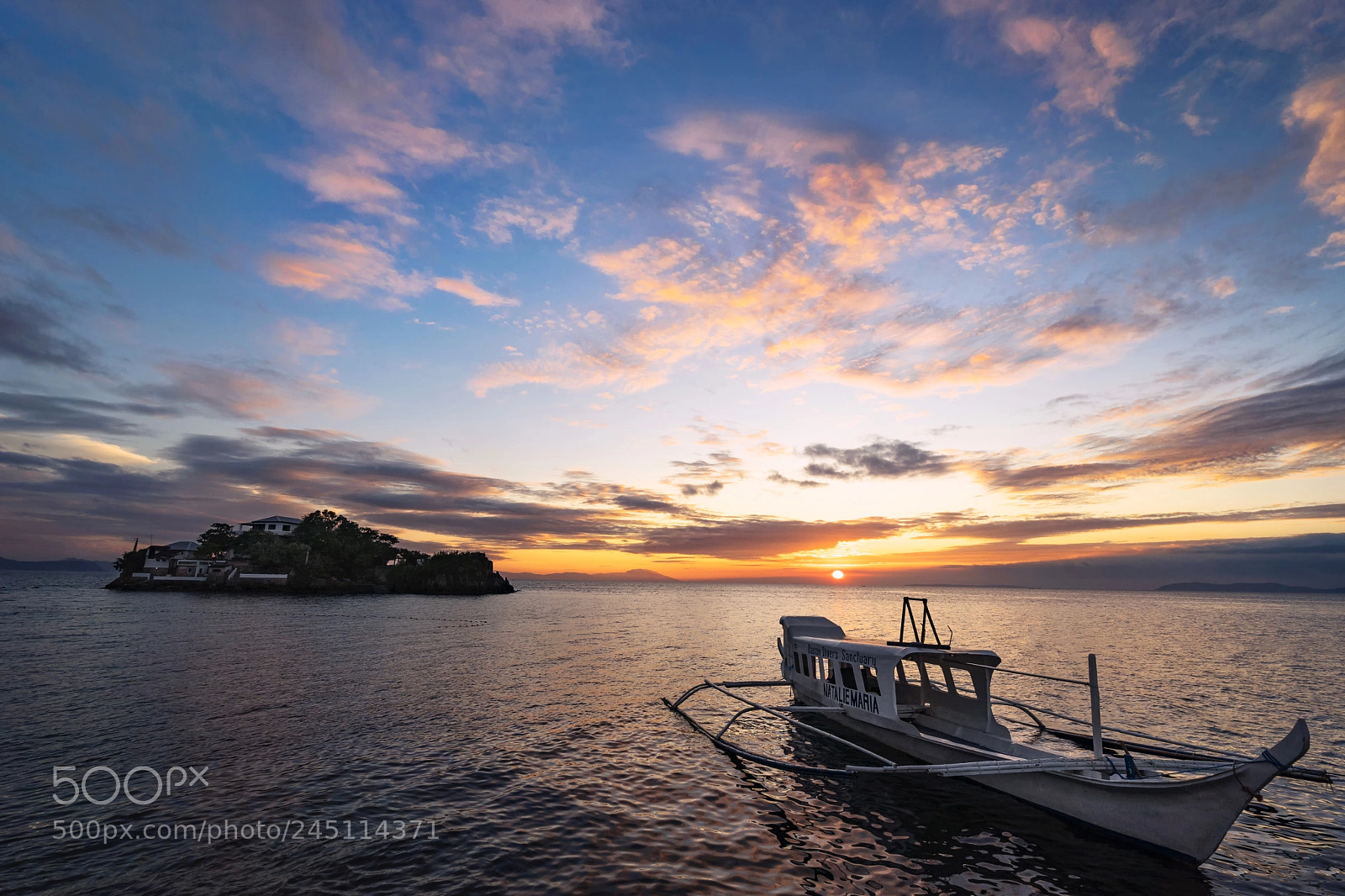 Sony a7 sample photo. Ligpo island sunset photography