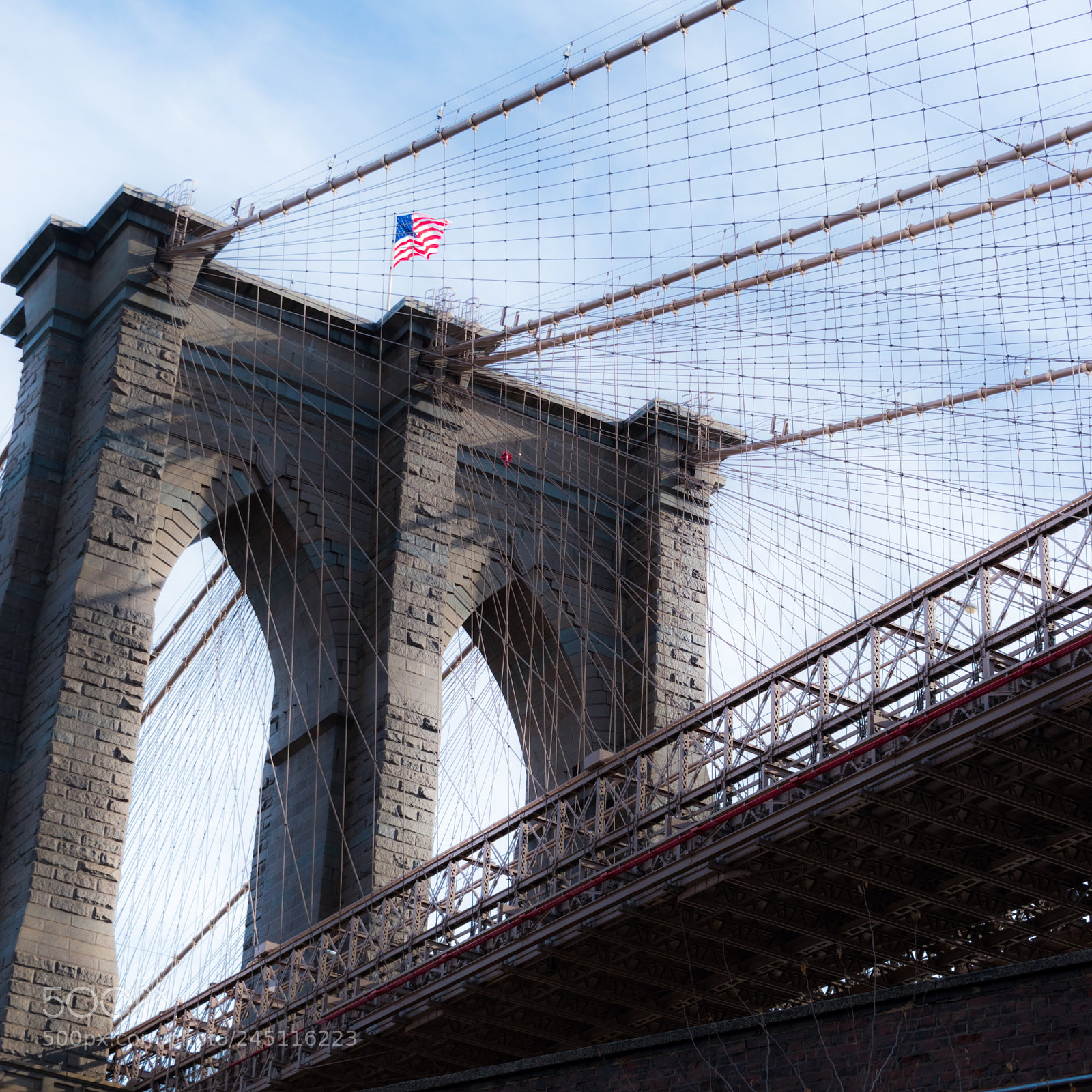 Nikon D5500 sample photo. Brooklyn bridge photography