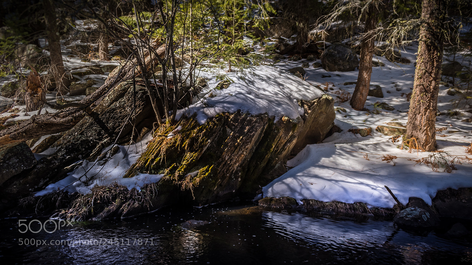 Canon EOS 650D (EOS Rebel T4i / EOS Kiss X6i) sample photo. Cold stream in the photography