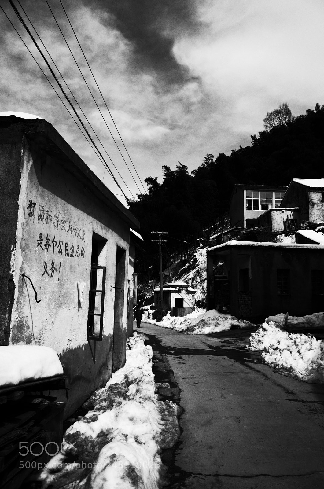 Ricoh GR II sample photo. Black&white photography