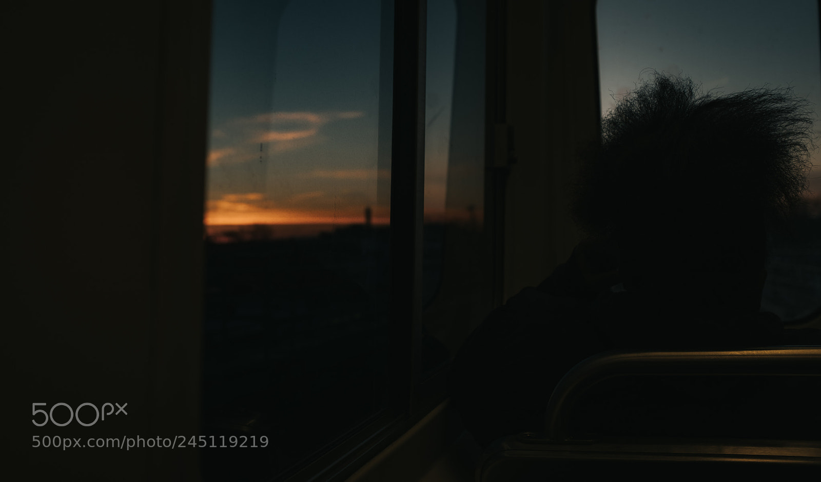 Fujifilm X100F sample photo. Sunset on the train photography