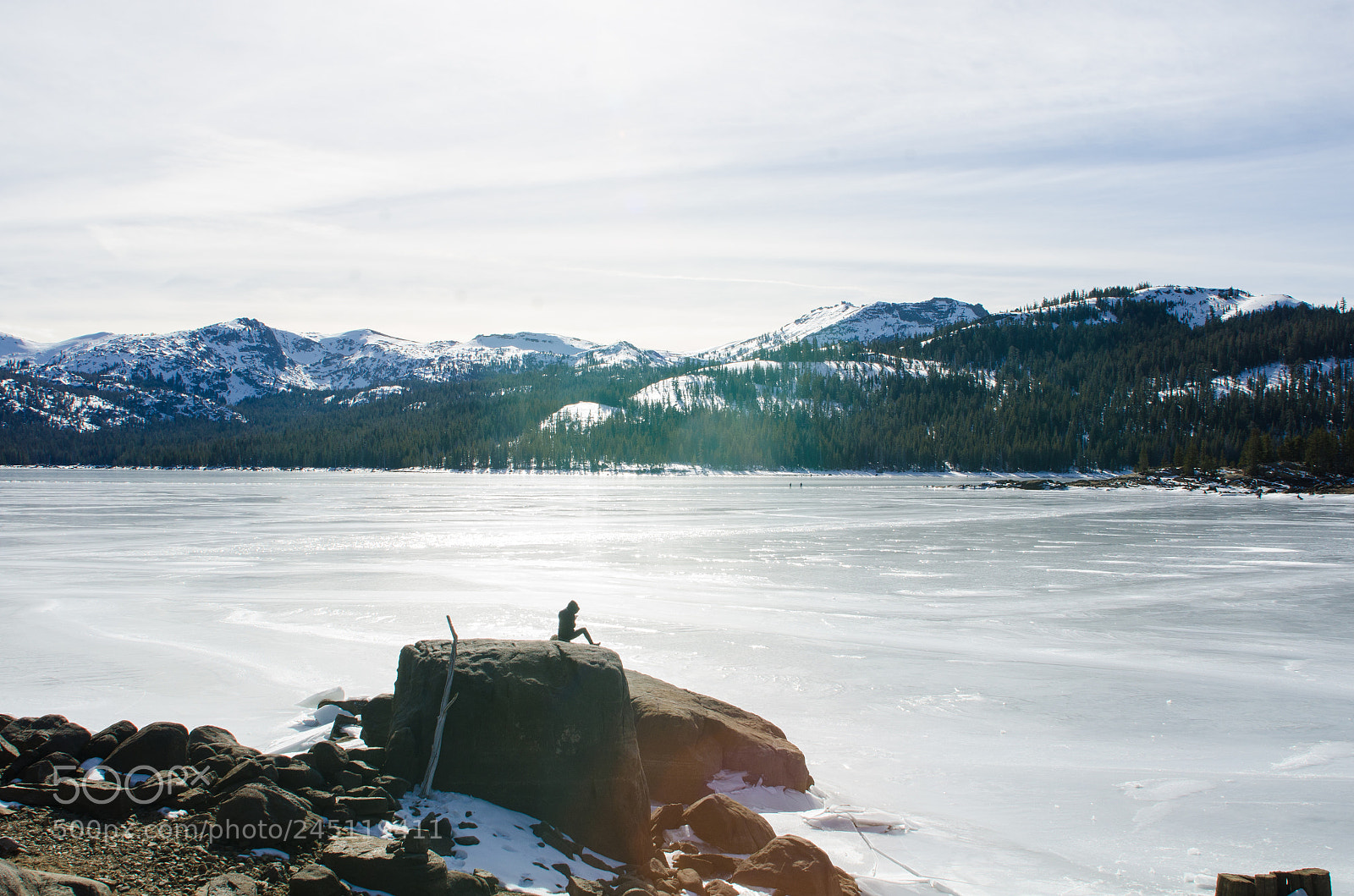 Nikon D7000 sample photo. The frozen lake of photography