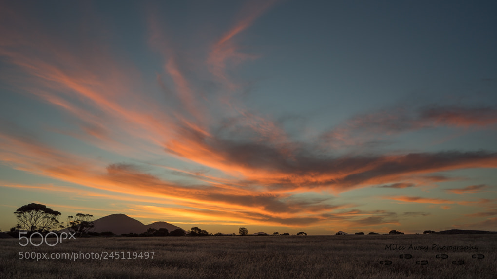 Sony a7R sample photo. Wa sunsets photography