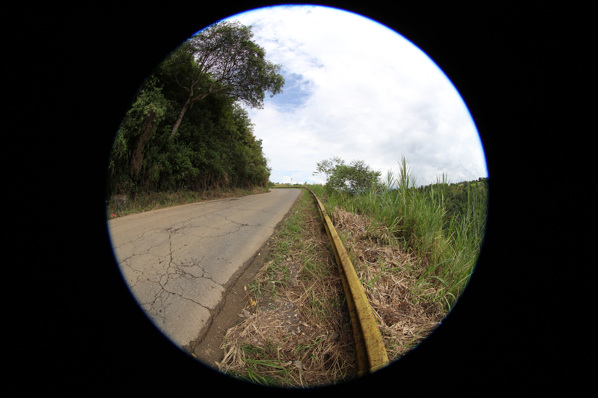 Canon EF 8-15mm F4L Fisheye USM sample photo. 1/4 opportunity gives 1/2 reality.‼️ 1/4 de oportunidad da 1/2 realidad. photography