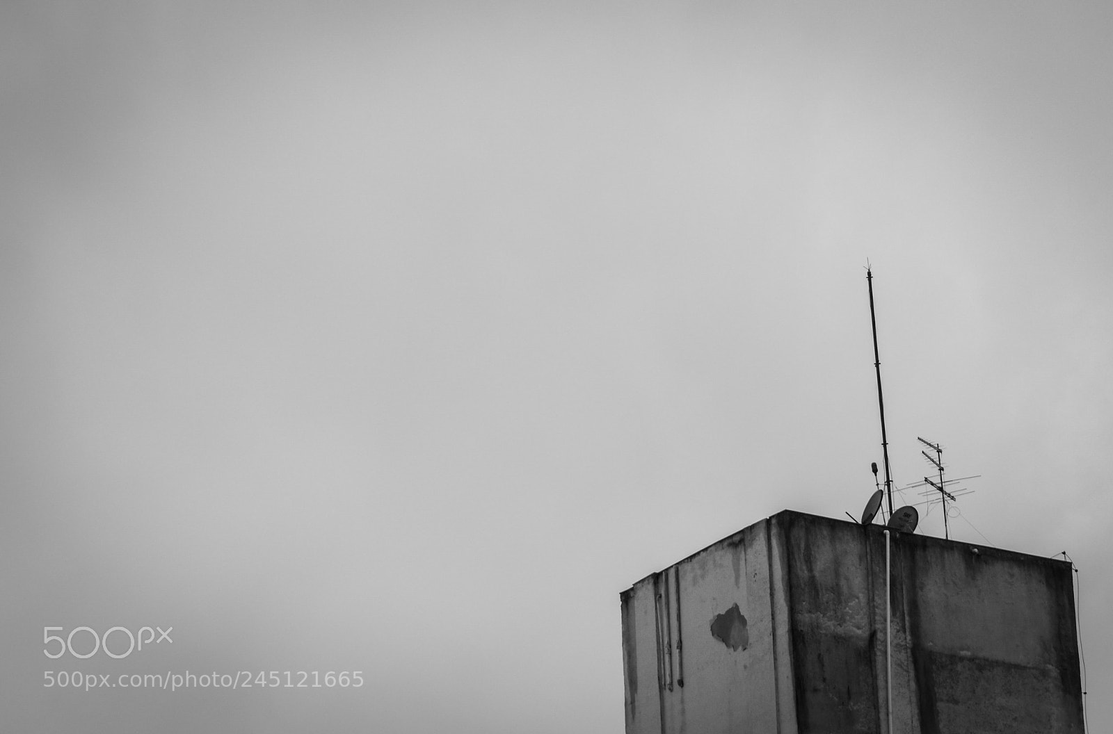 Nikon D5600 sample photo. Overly dramatic rooftop photography