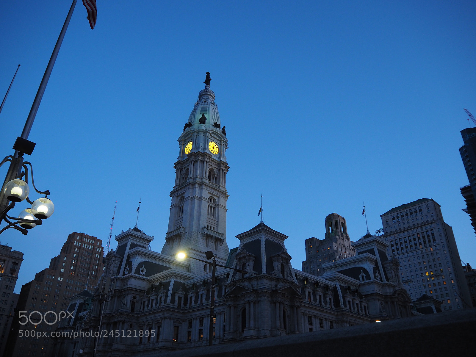 Olympus OM-D E-M10 II sample photo. City hall - philadelphia photography