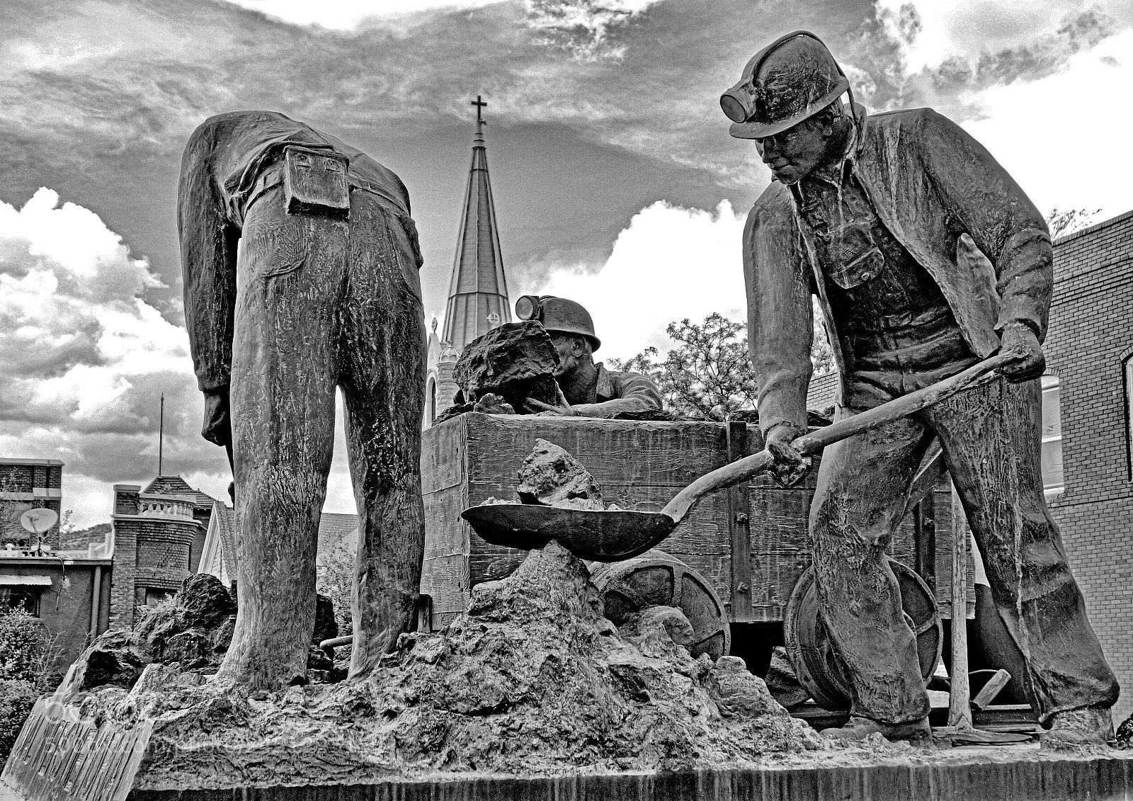Sony Cyber-shot DSC-RX100 sample photo. Trinidad coal miners photography