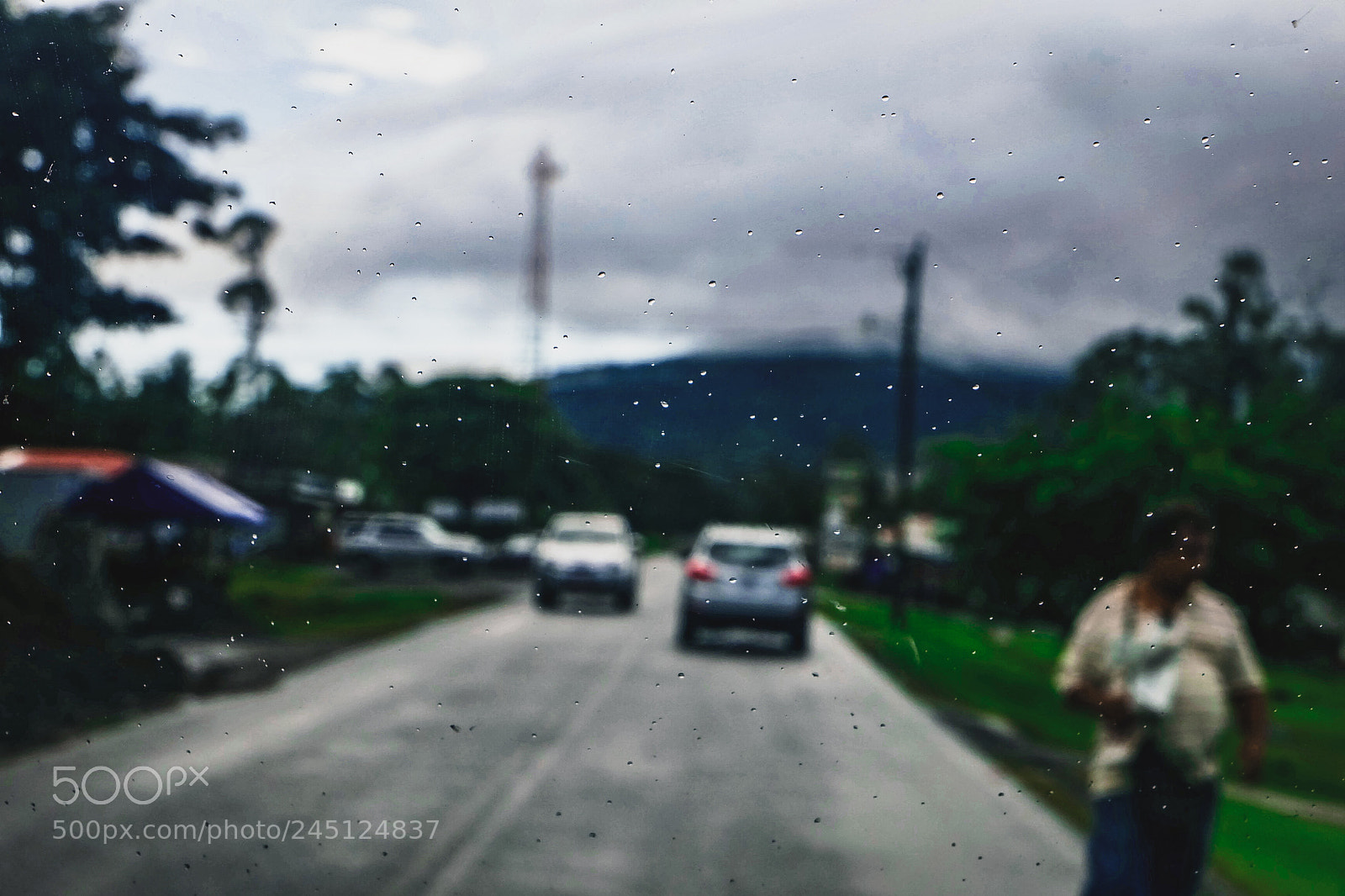 Fujifilm X-A1 sample photo. Rainy window photography