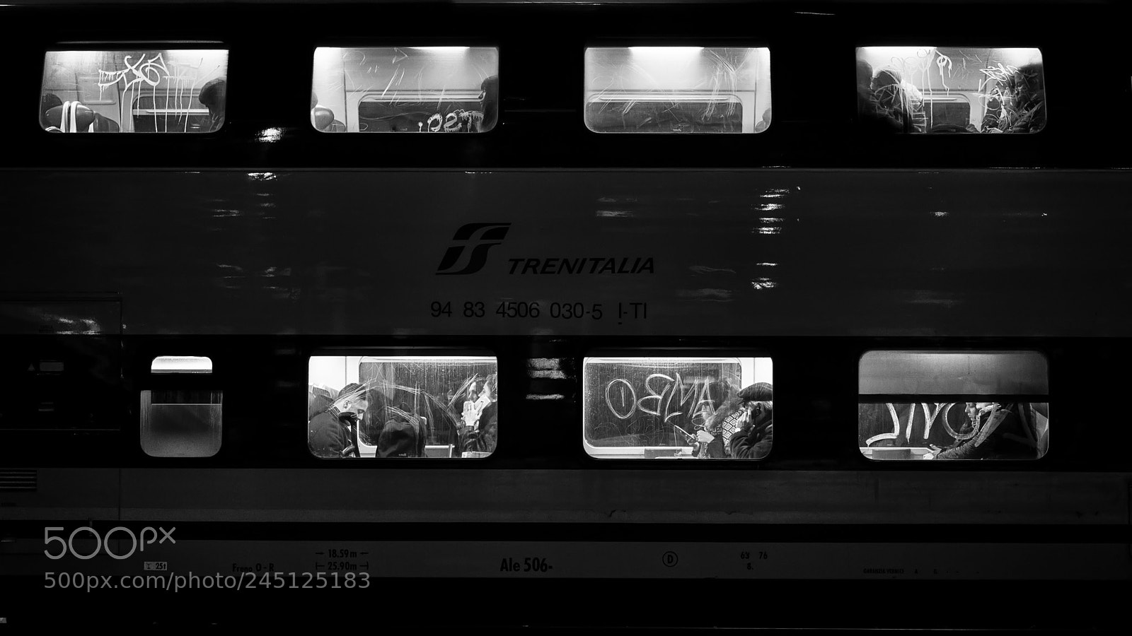 Sony a7R II sample photo. Window train #41 photography