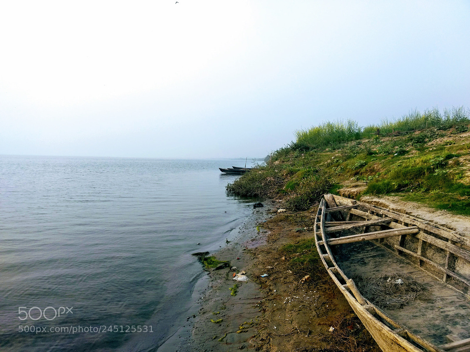 Motorola Moto G (4) sample photo. Boat at river side photography