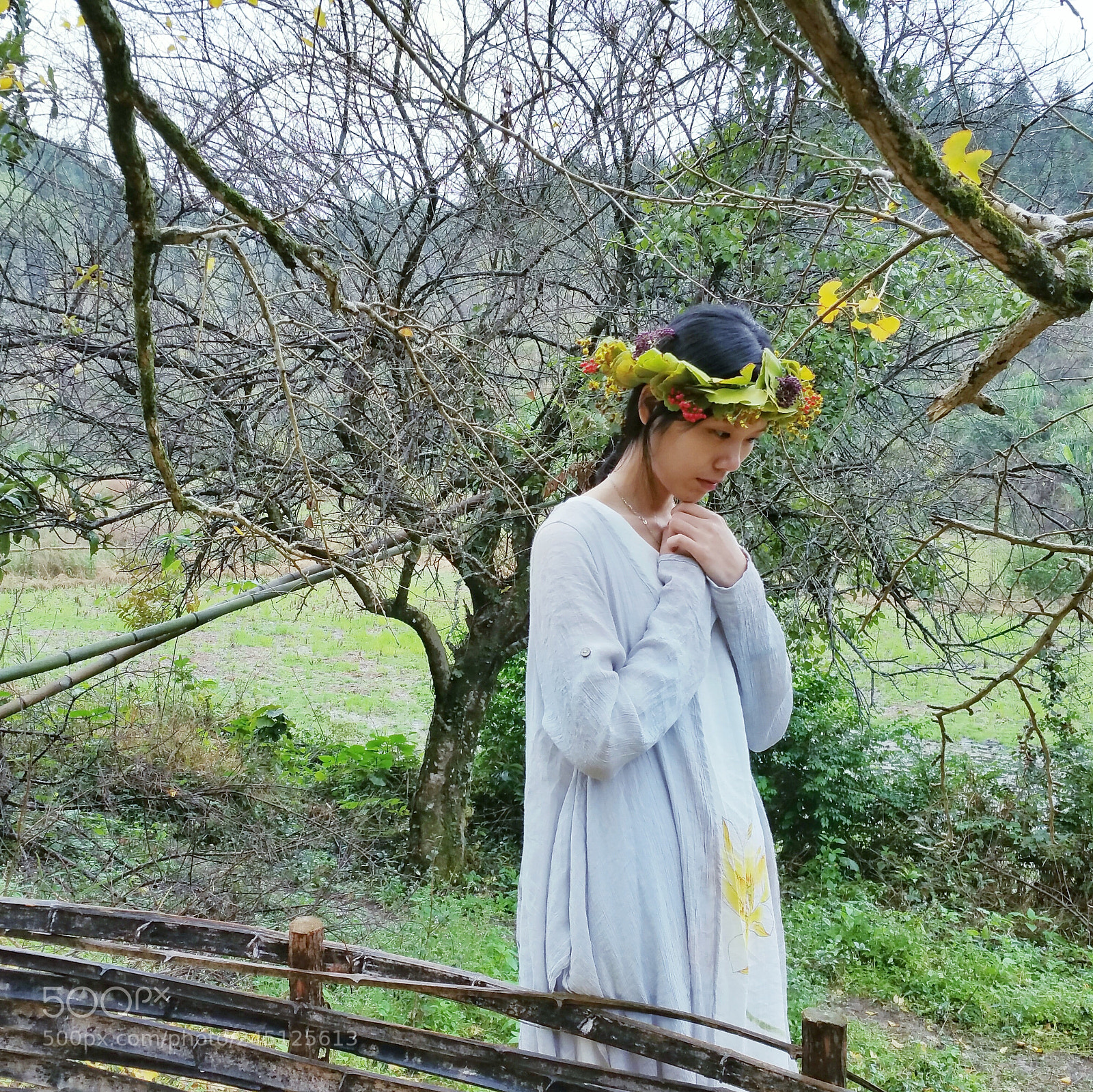 Samsung Galaxy Note4 sample photo. Floral fairy photography