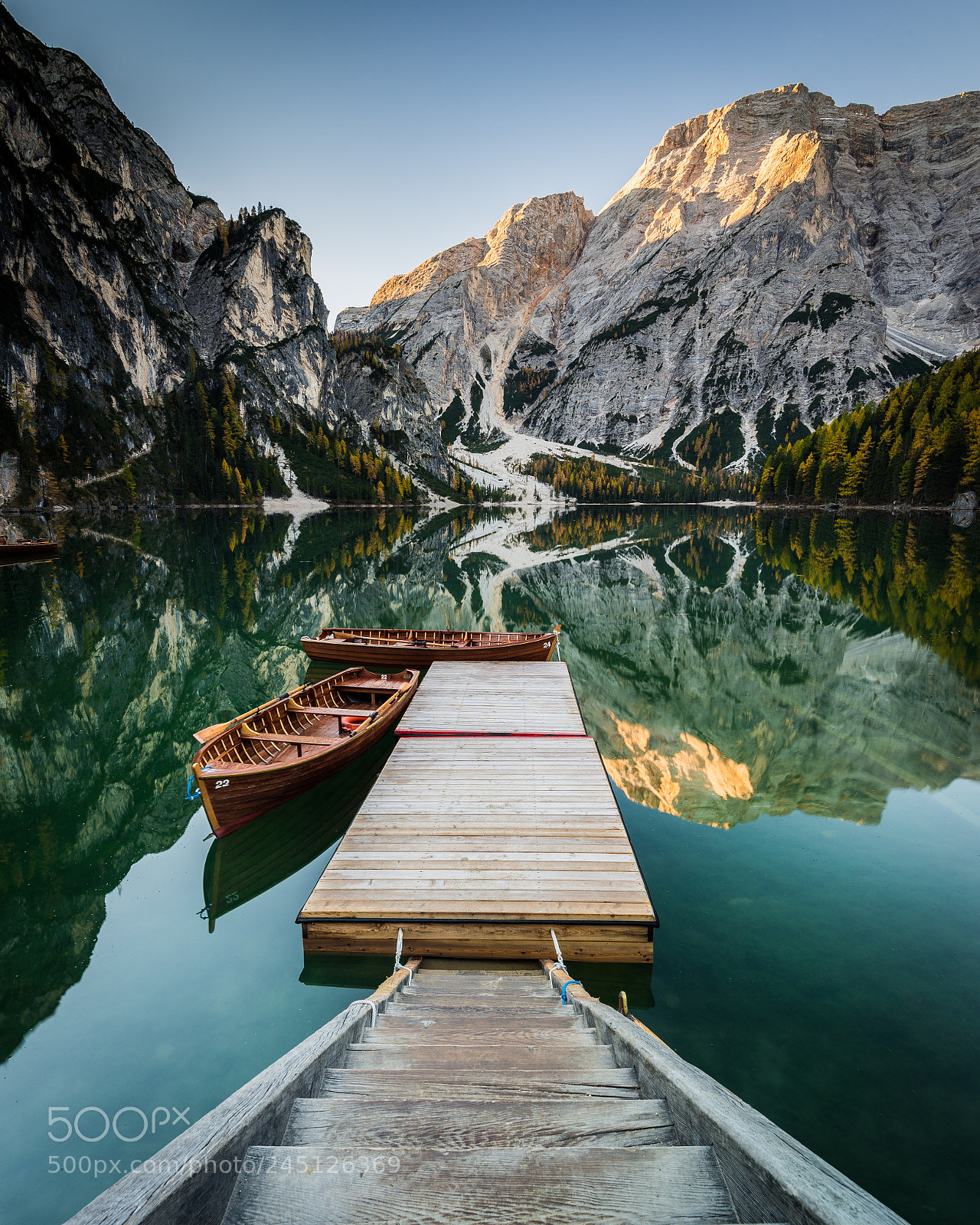 Nikon D610 sample photo. Lago di braies photography