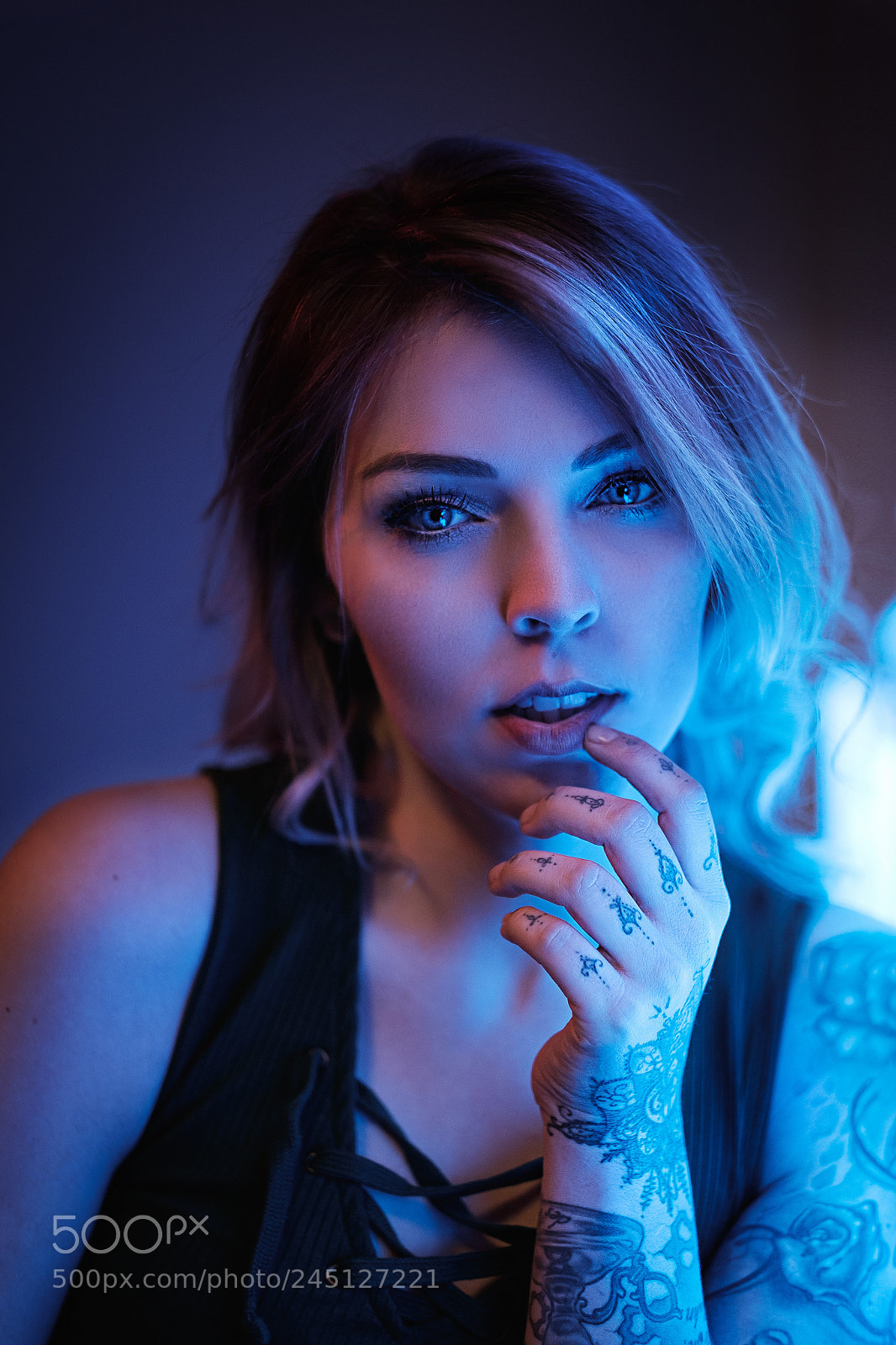 Fujifilm X-T1 sample photo. Into the blue photography