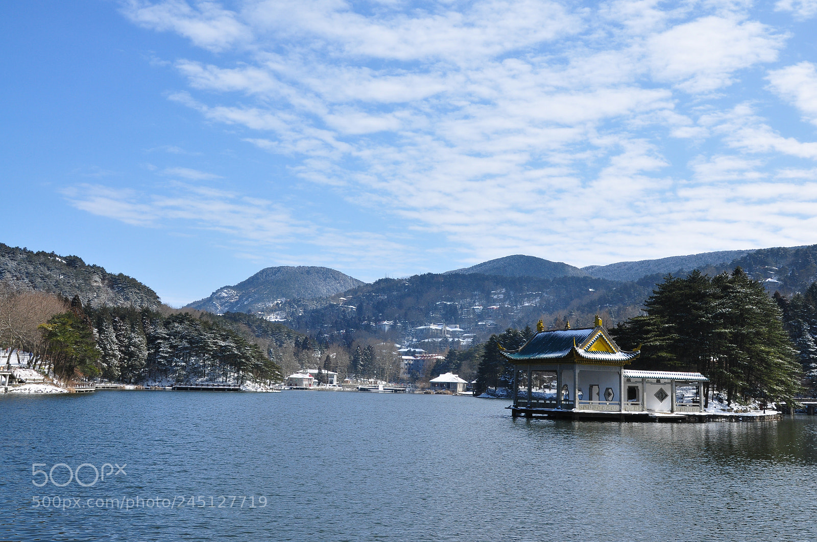 Nikon D90 sample photo. 湖中小亭 photography