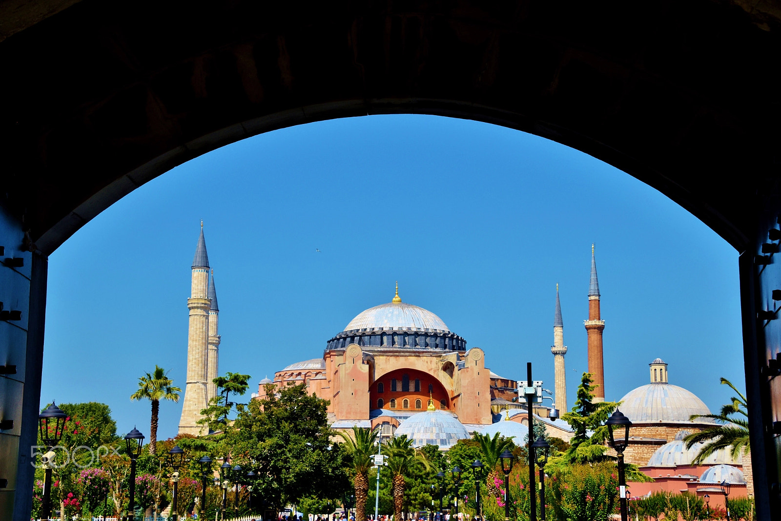 Nikon D5500 sample photo. The sophia through the gate photography