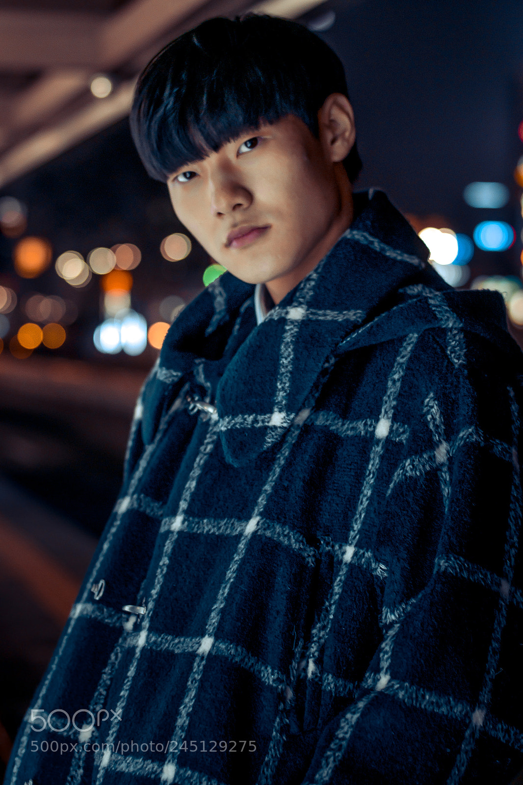 Nikon D3100 sample photo. Seoul night photography