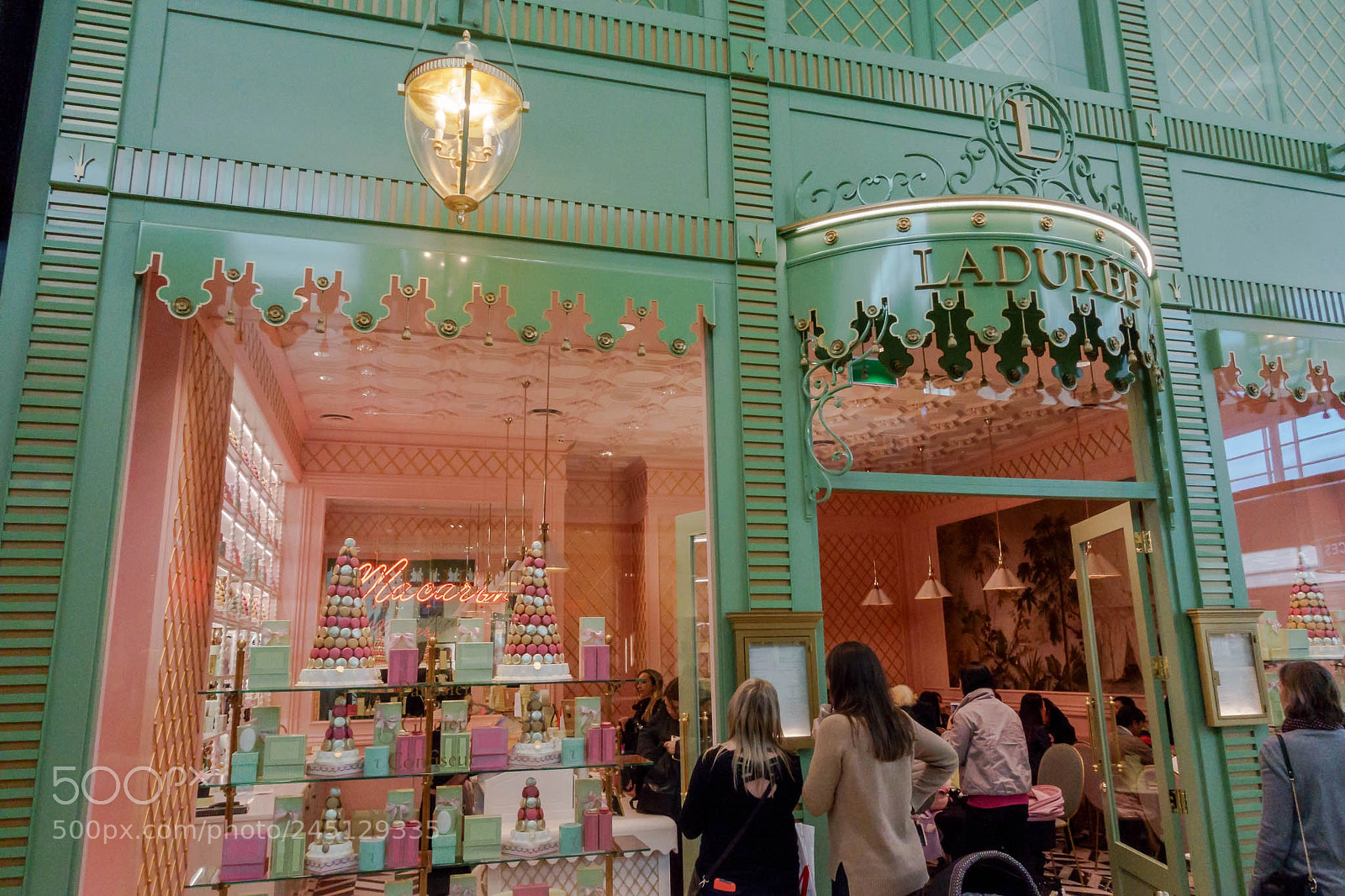 Sony Cyber-shot DSC-RX100 III sample photo. Laduree, tea room macaron photography