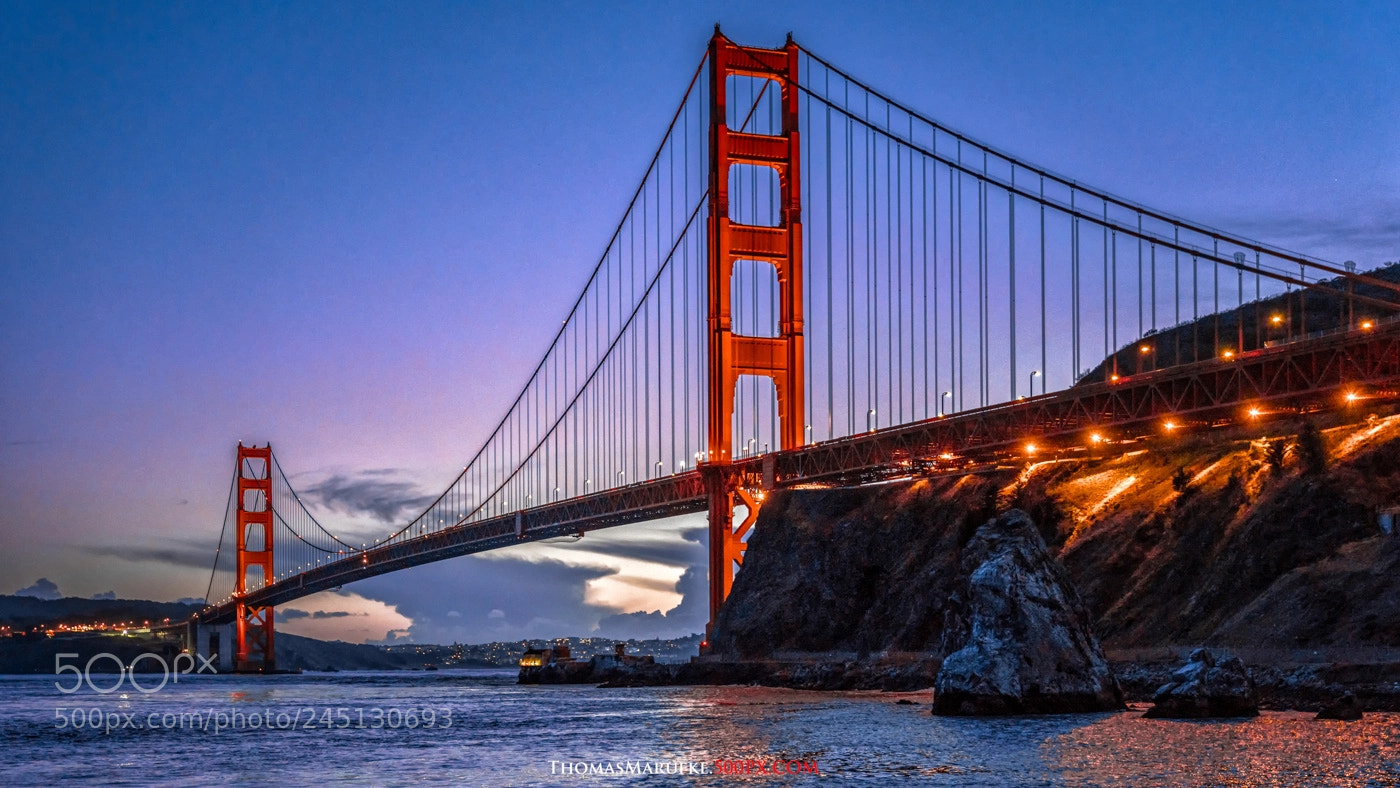Sony a7R III sample photo. Golden gate bridge photography