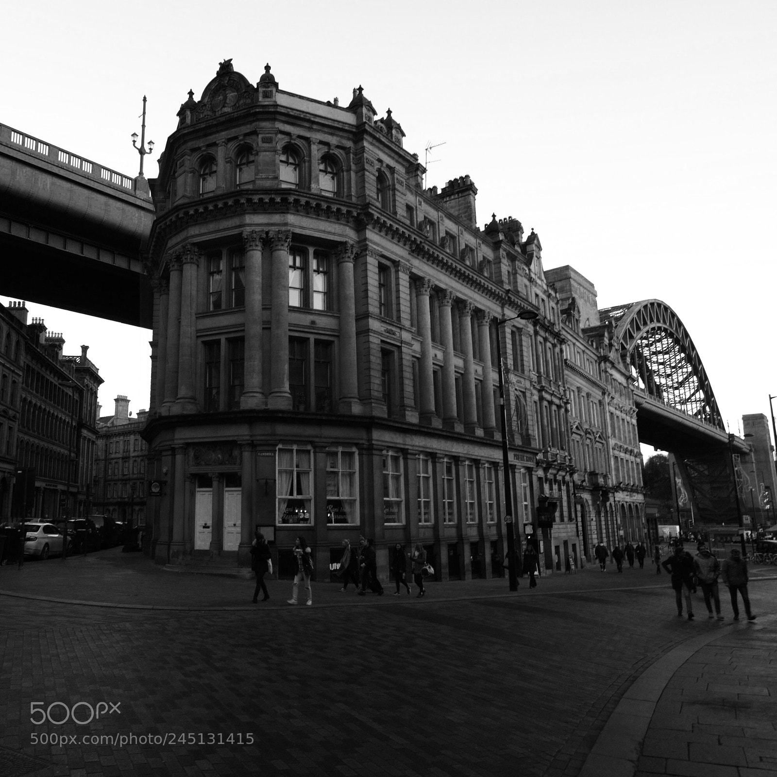 Nikon D5200 sample photo. Newcastle quayside view of photography