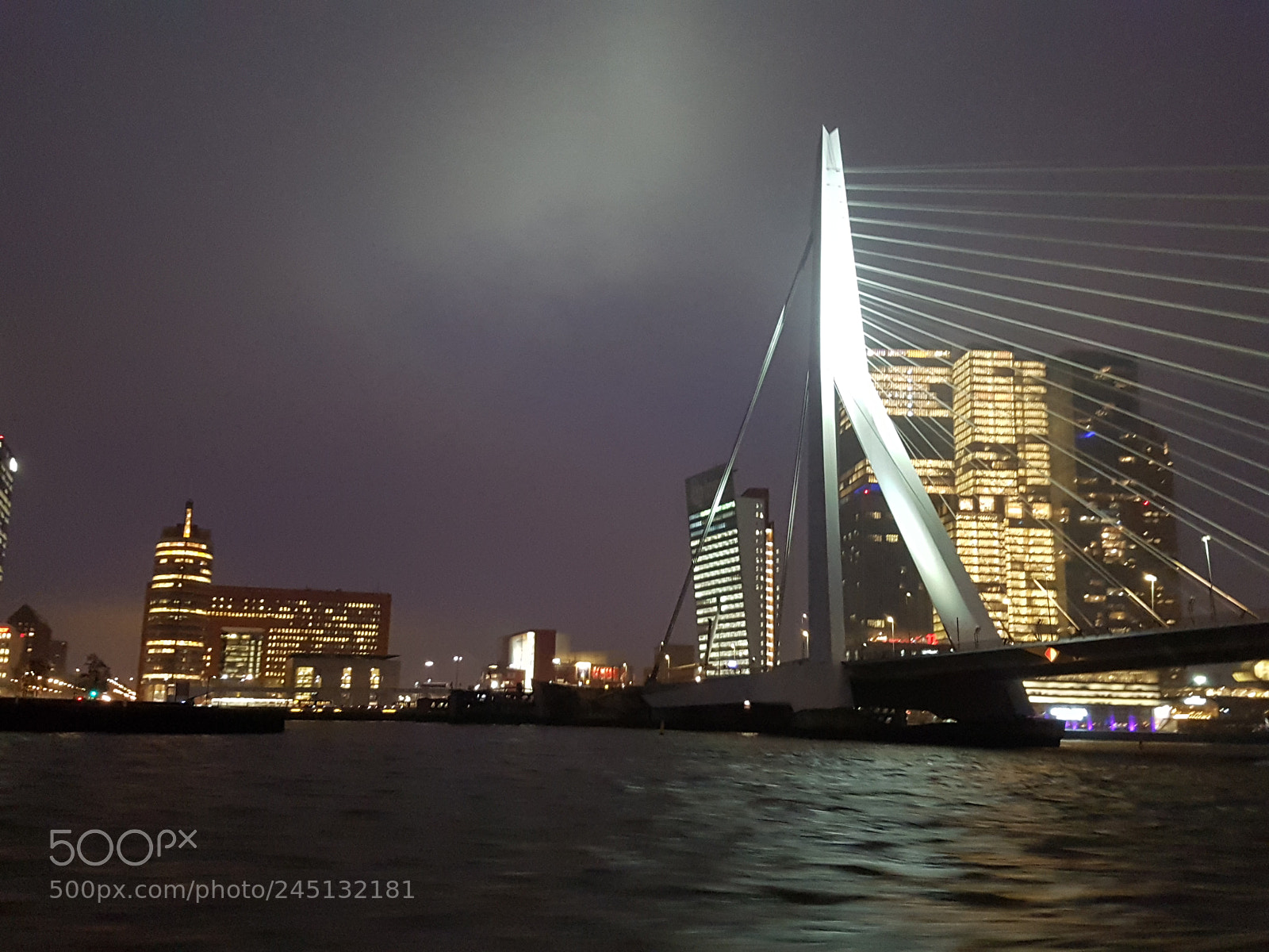 Samsung Galaxy S7 Edge sample photo. Erasmusbrug photography