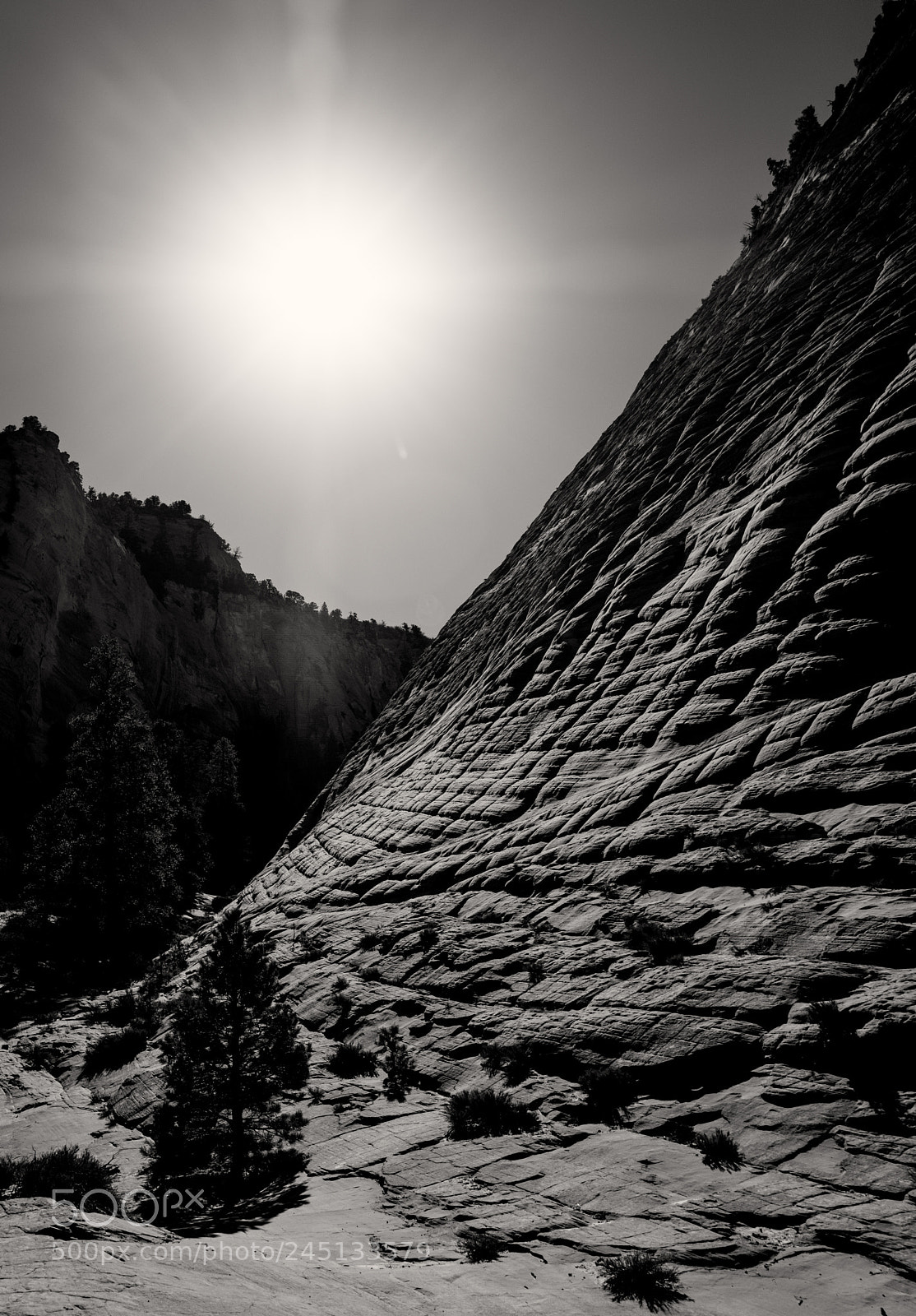 Fujifilm X-T2 sample photo. Checker board rock photography