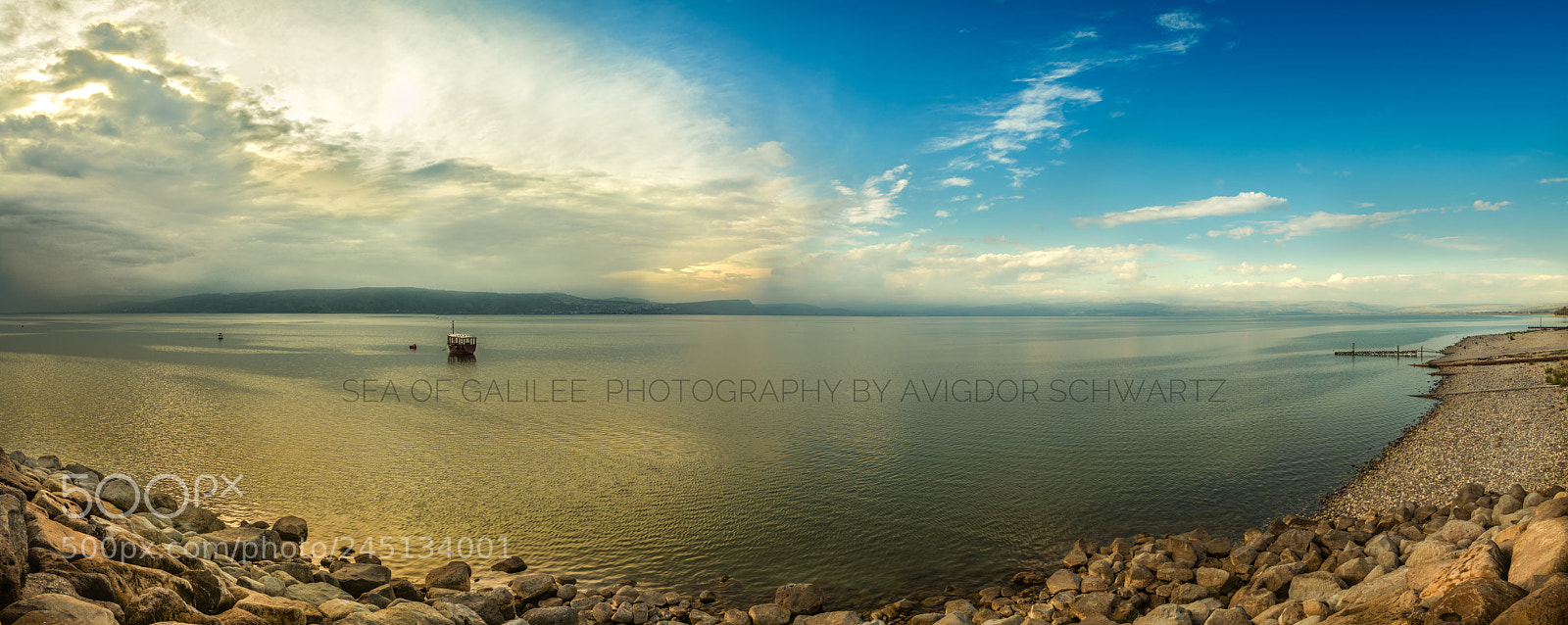 Nikon D850 sample photo. Sea of galilee through photography