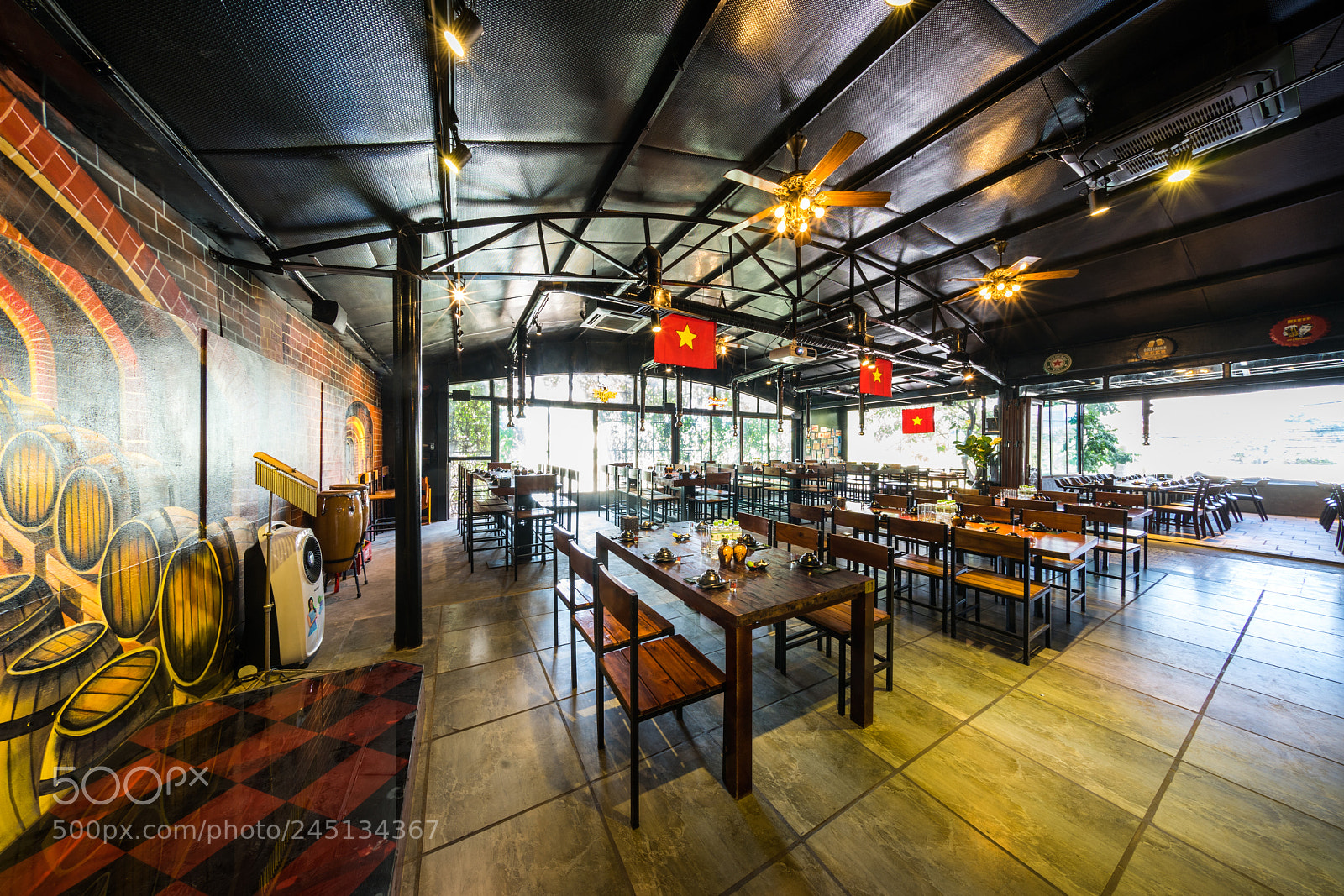 Sony a7 II sample photo. Restaurant photography