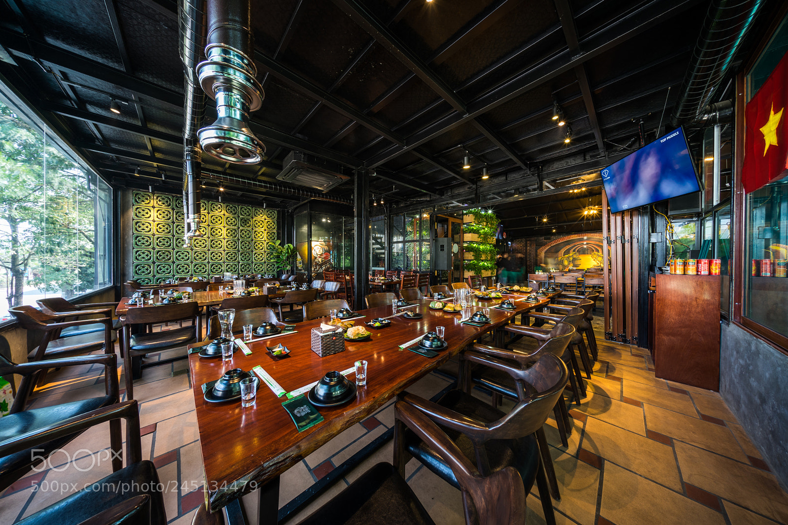 Sony a7 II sample photo. Restaurant photography