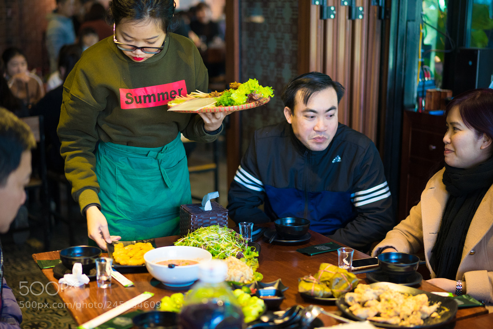 Sony a7 II sample photo. Restaurant photography