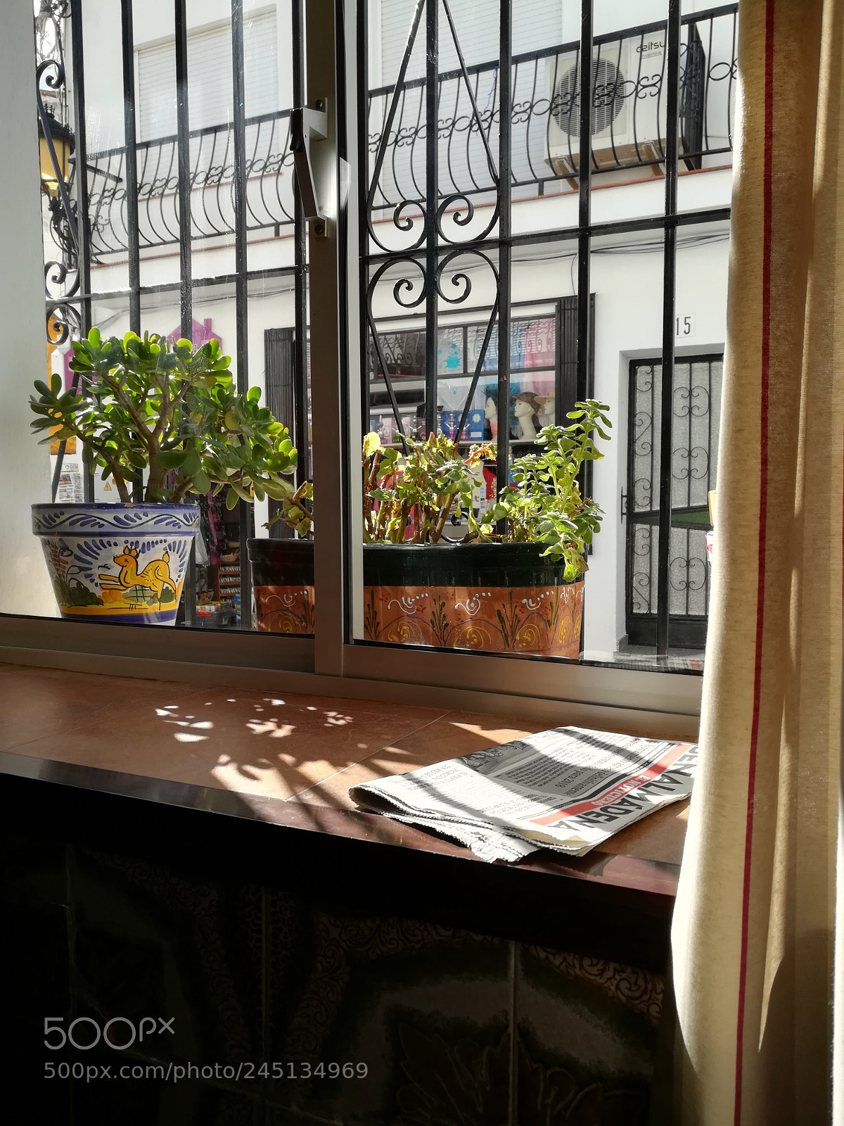 HUAWEI honor 6x sample photo. View through a window photography