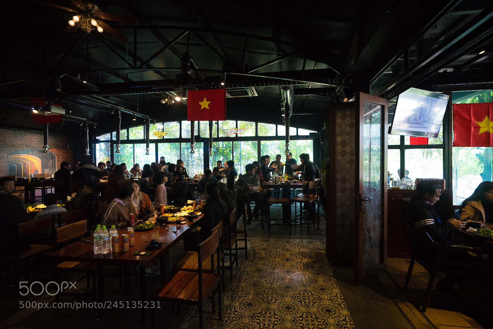 Sony a7 II sample photo. Restaurant photography