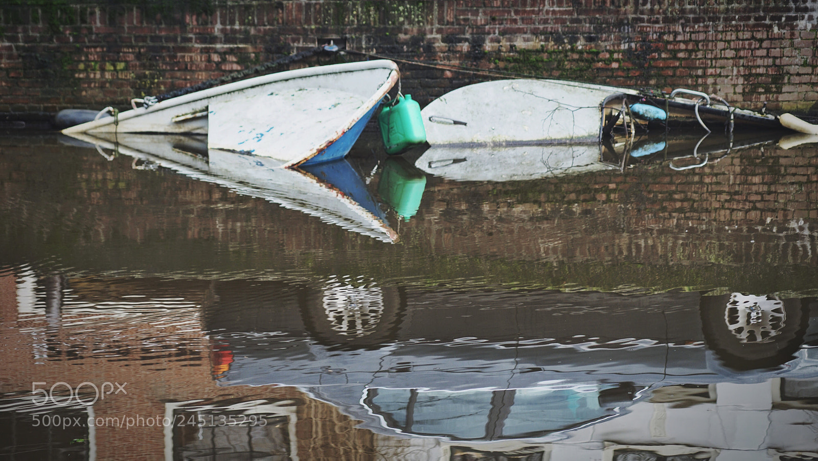 Sony a7 II sample photo. Sinking boats photography