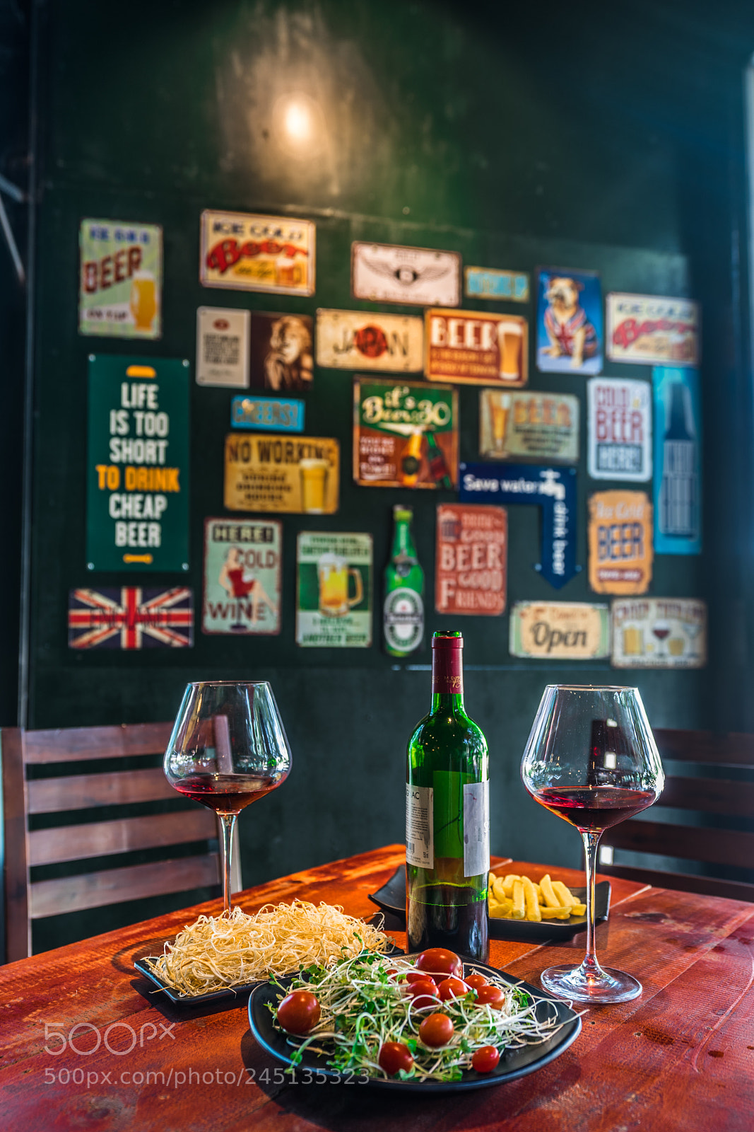 Sony a7 II sample photo. Restaurant photography