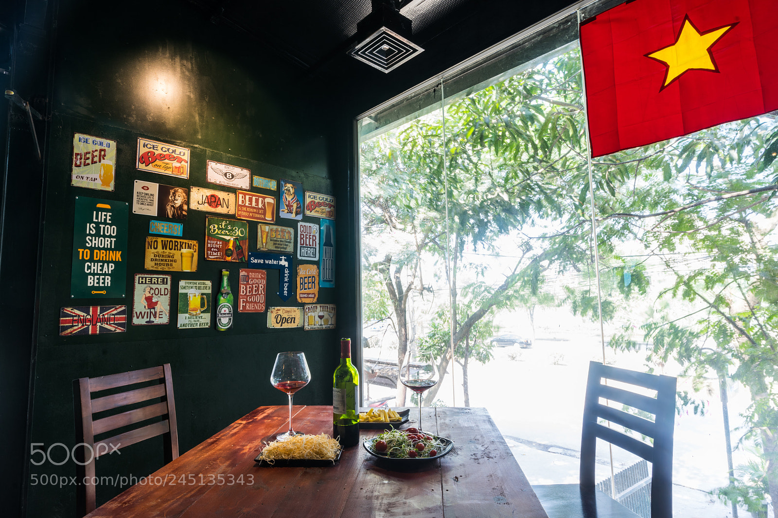 Sony a7 II sample photo. Restaurant photography
