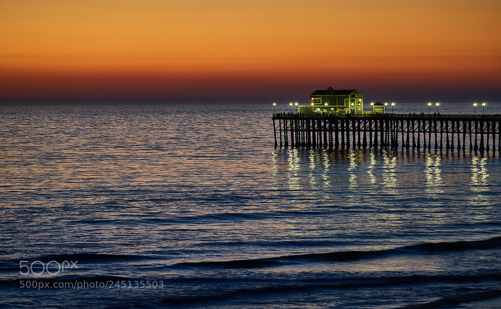 Sony a6500 sample photo. Oceanside pier photography