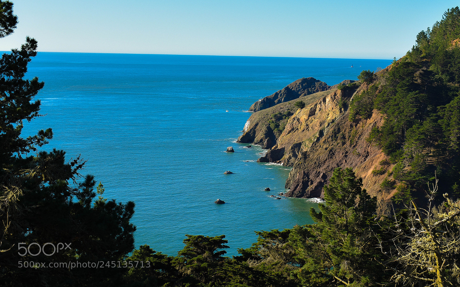 Nikon D3400 sample photo. Cliffs to kirby cove photography