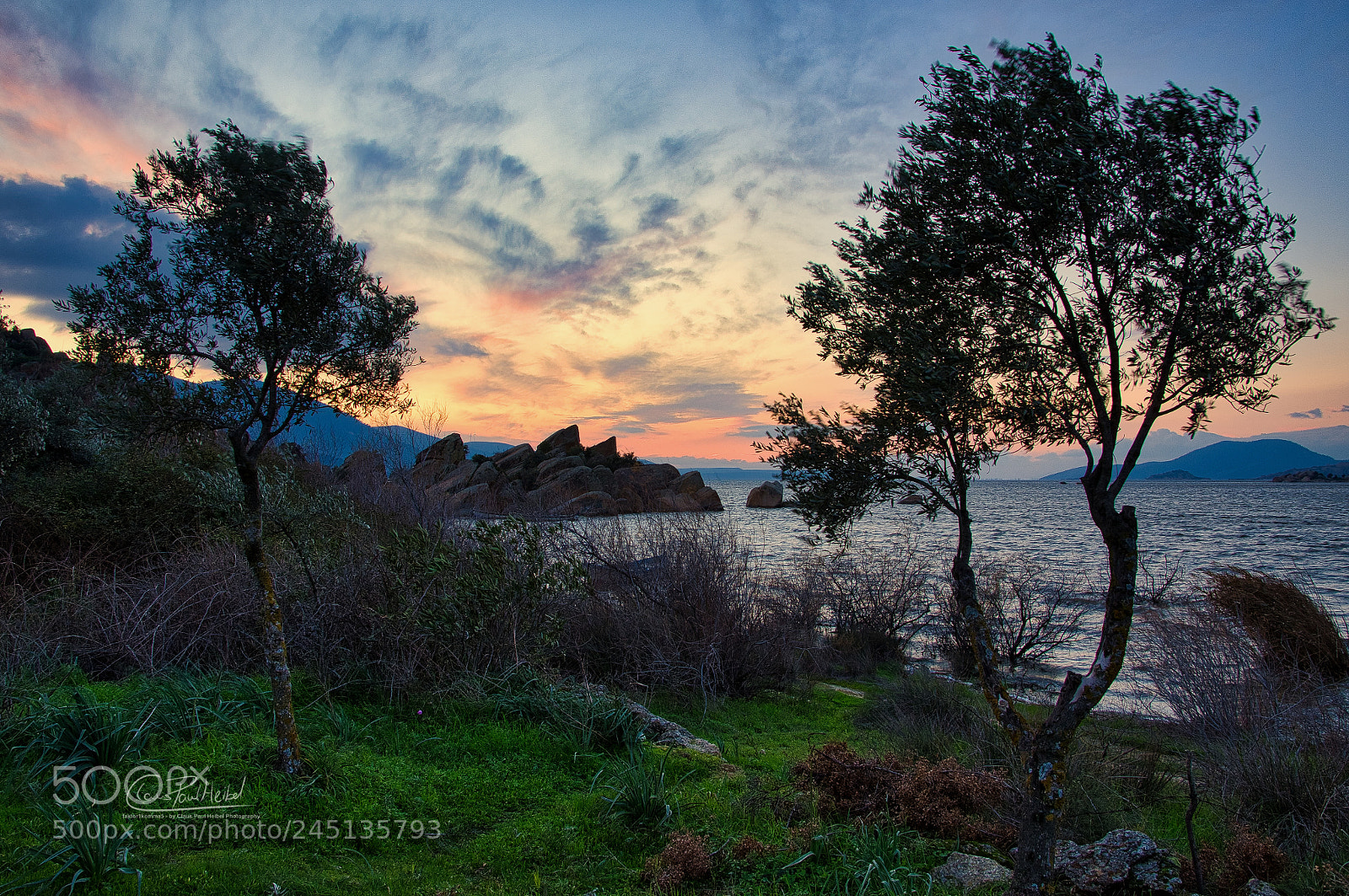 Nikon D7200 sample photo. Sunset at lake bafa photography