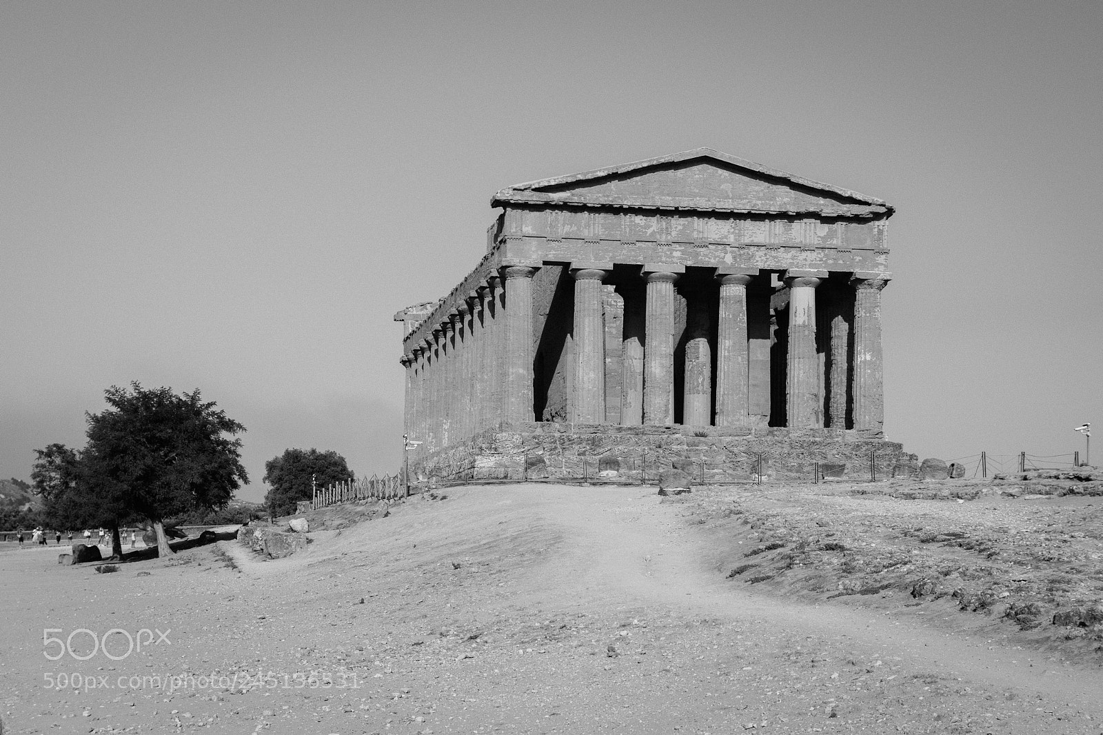Nikon D5500 sample photo. Temple of concordia photography