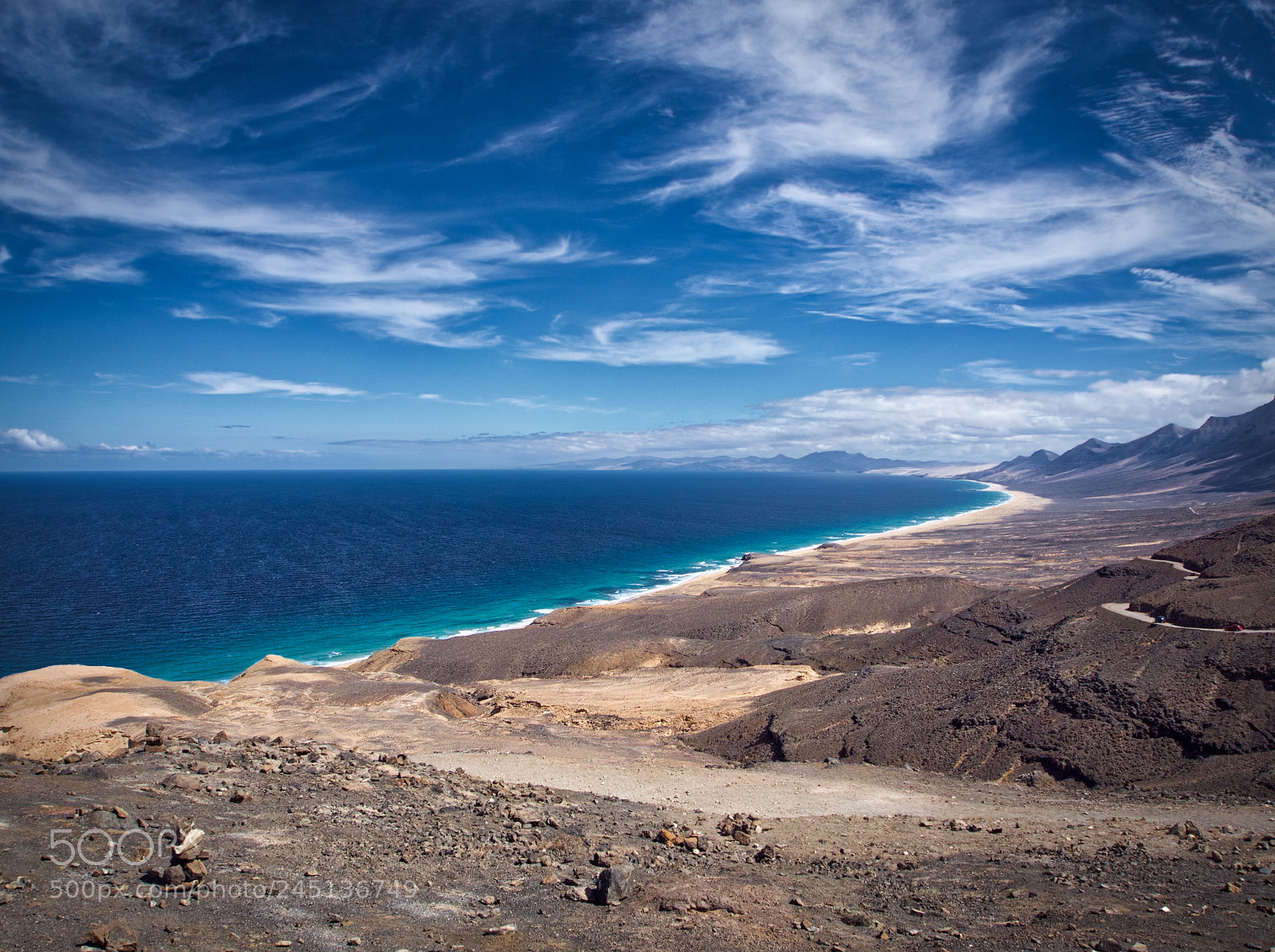 Olympus OM-D E-M5 sample photo. Fuerteventura - aussichtspunkt photography