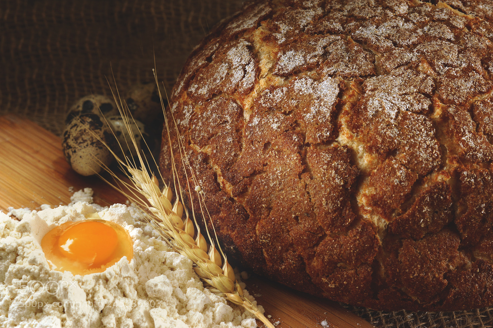 Sony SLT-A65 (SLT-A65V) sample photo. Baked ruddy bread, a photography