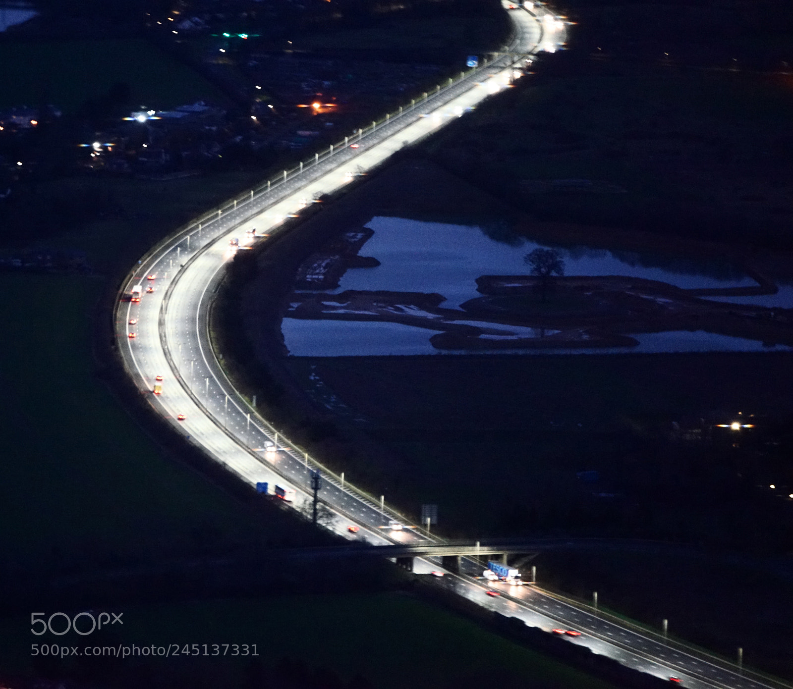Sony a7R sample photo. Night beam photography