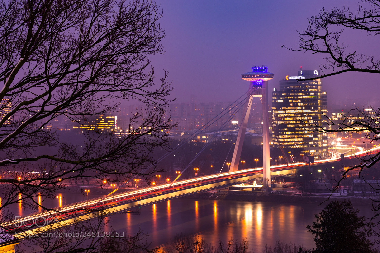 Nikon D7200 sample photo. Bratislava bridge photography