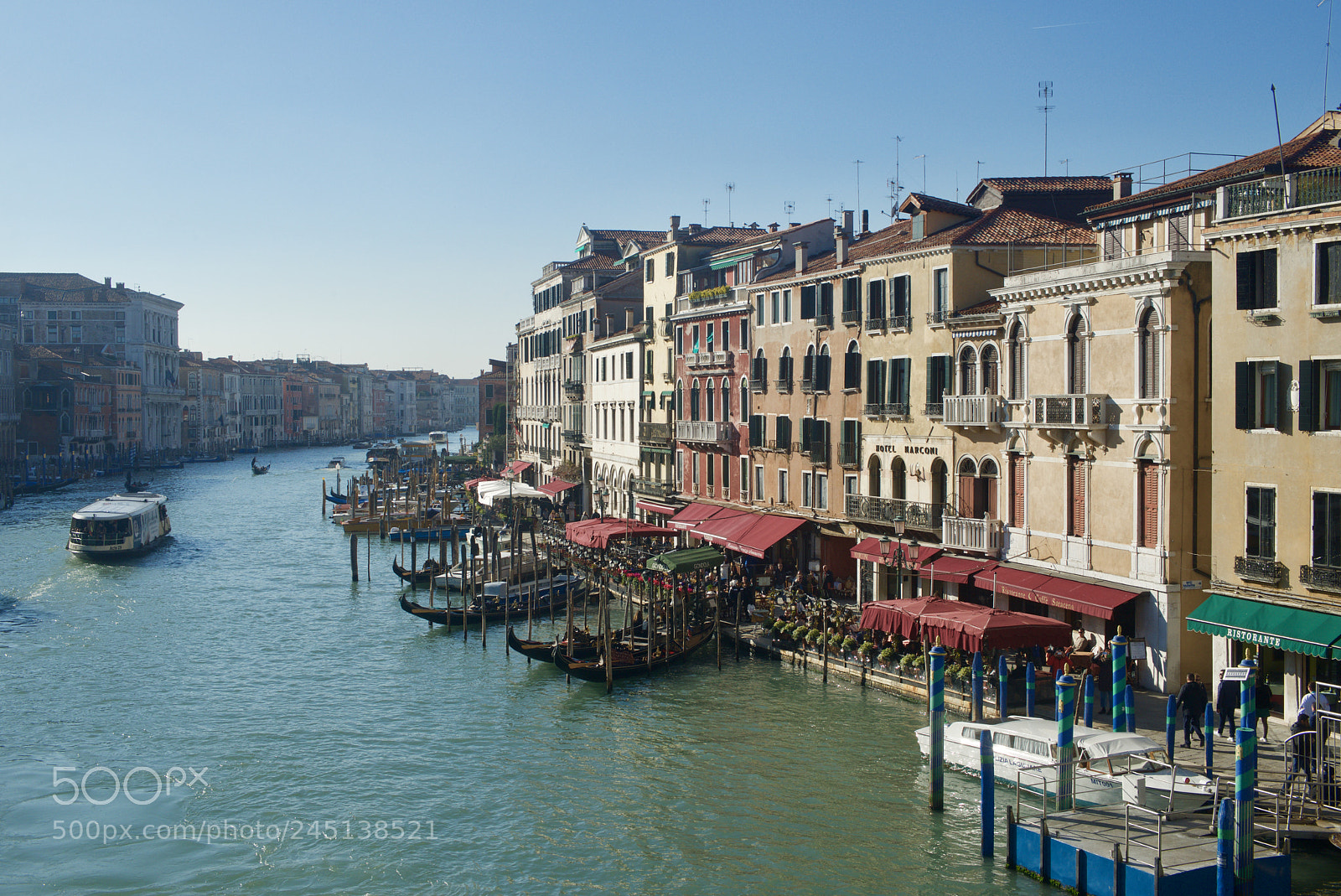 Nikon D800 sample photo. Grand canal from rialto photography