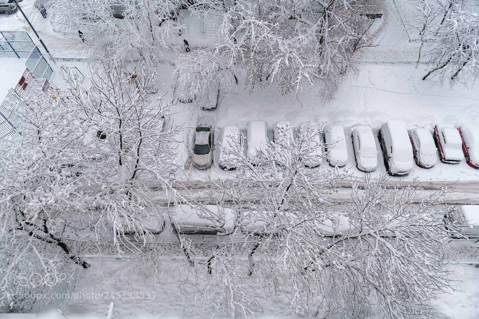 Nikon D850 sample photo. Winter in the city photography
