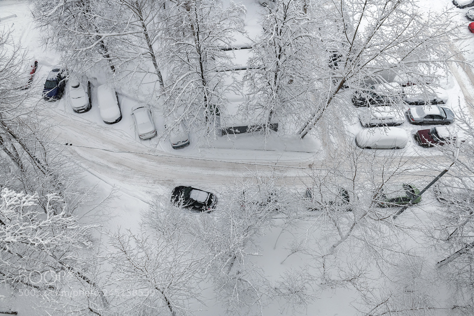 Nikon D850 sample photo. Winter in the city photography