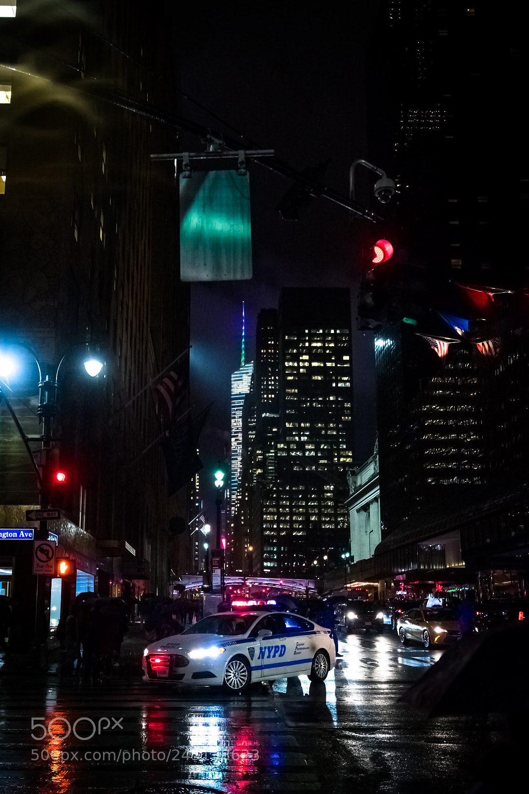 Nikon D3400 sample photo. Police in the night photography