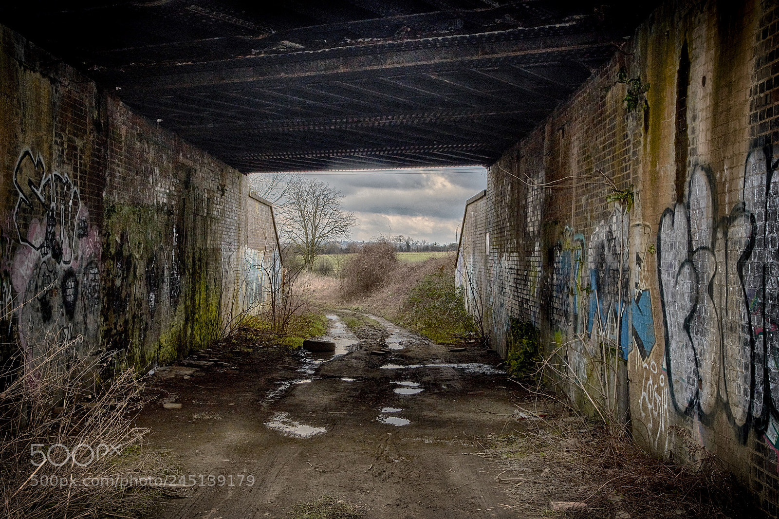 Nikon D7200 sample photo. Under the railway photography